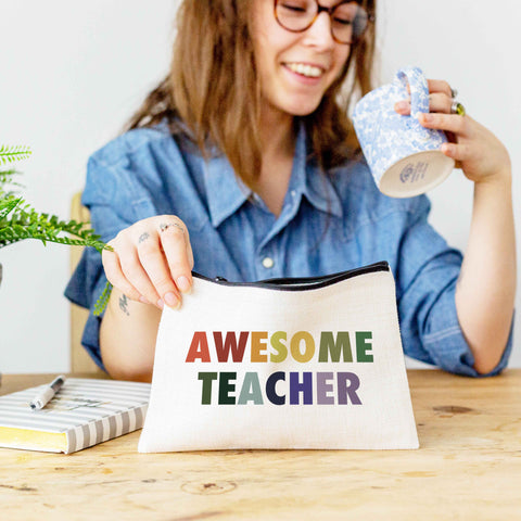 Awesome Teacher Pouch