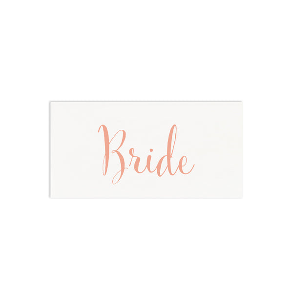 Calligraphy Script Personalised Wedding Place Cards