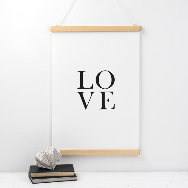 LOVE Print Valentines Gift