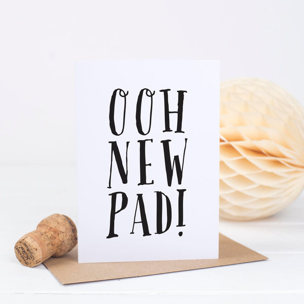 OOH New Pad Card - Russet and Gray