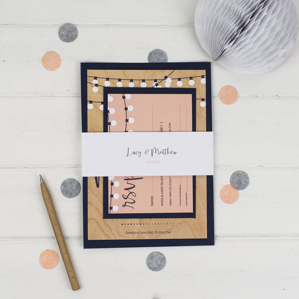 String Lights Sample Pack - Russet and Gray