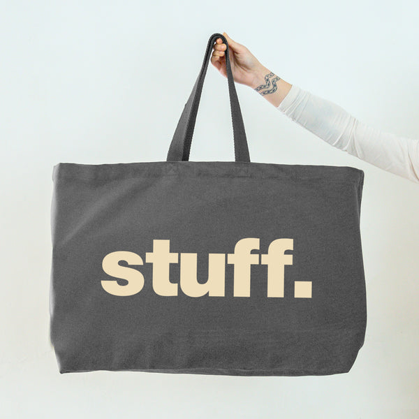 Stuff - Really Big Bag - Charcoal