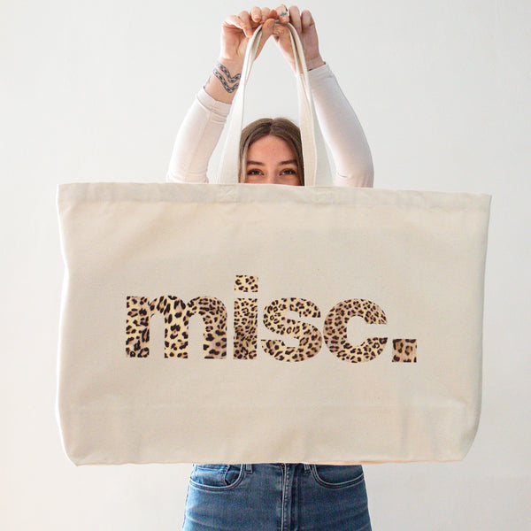 Oversized Tote Bag. Weekend Bag. Really Big Tote. Misc Bag