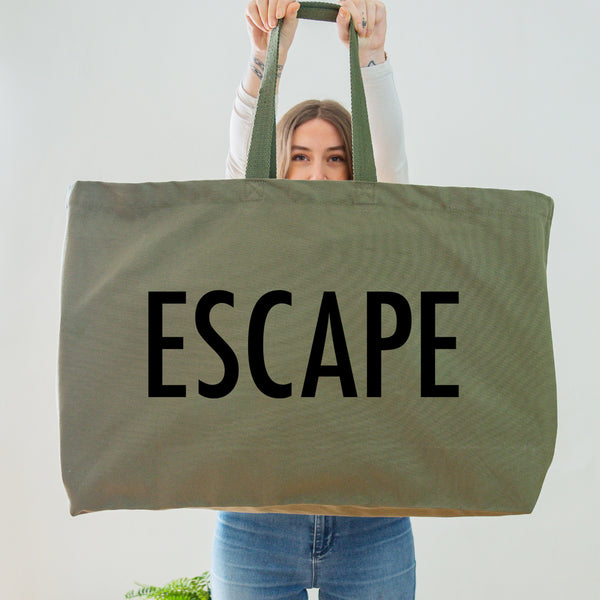 Oversized Tote Bag - Escape Bag - Really Big Bag