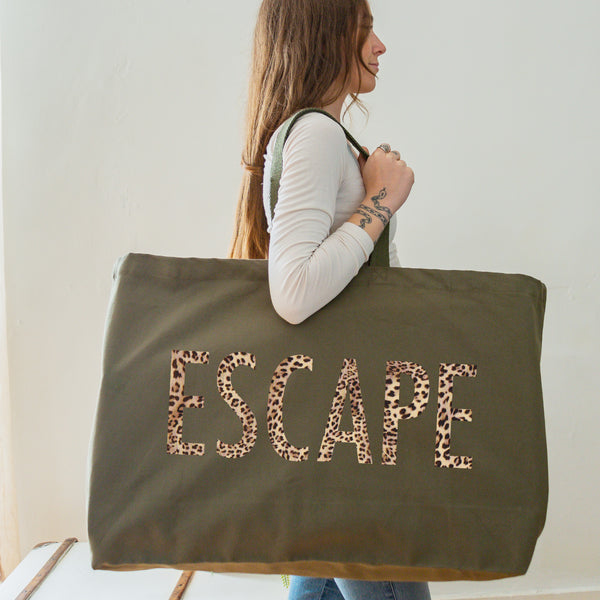 Oversized Tote Bag - Escape Bag - Really Big Bag