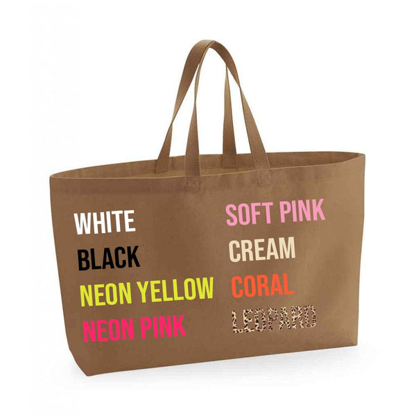 Weekending - Oversized Tote Bag