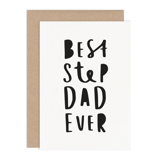 Best Step Dad Ever Card