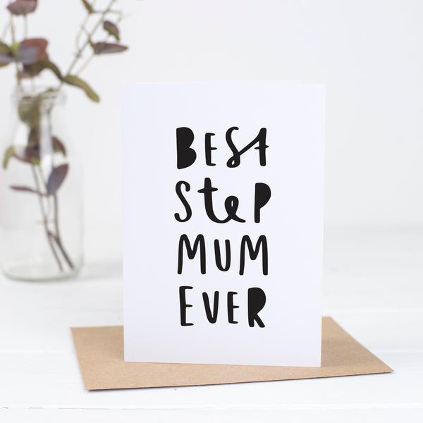 Best Step Mum Ever Card