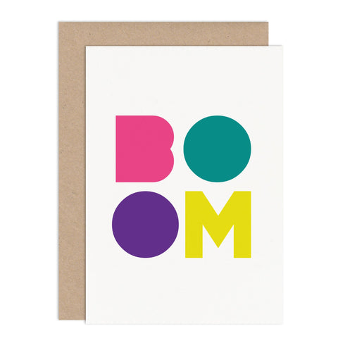 Boom Congratulations Card