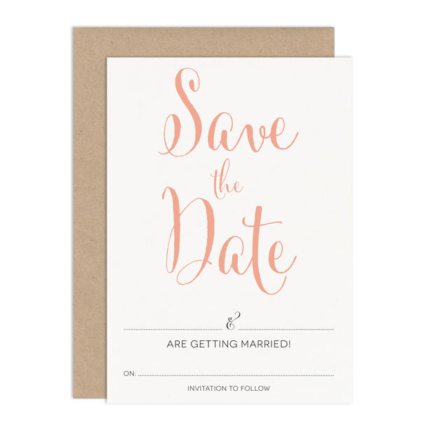 Calligraphy Script Ready To Write Wedding Stationery