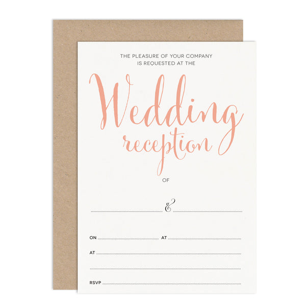 Calligraphy Script Ready To Write Wedding Stationery