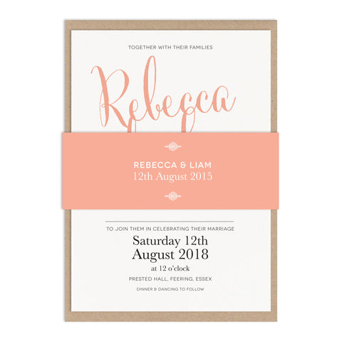 Calligraphy Script Sample Pack - Russet and Gray