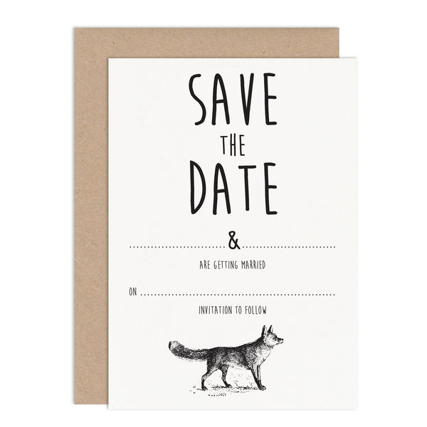 Rustic Enchanted Forest DIY Wedding Stationery