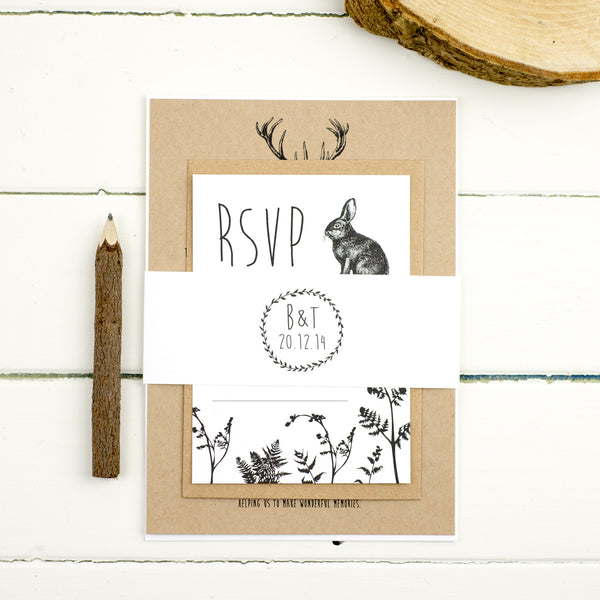 Enchanted Forest Sample Pack - Russet and Gray