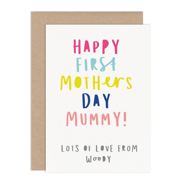 First Mothers Day Card