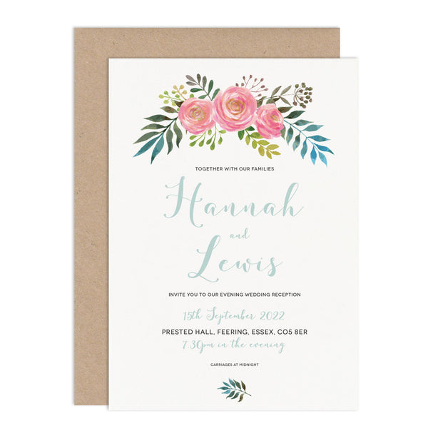 Floral Wedding Invitations