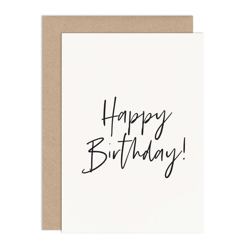Happy Birthday Card