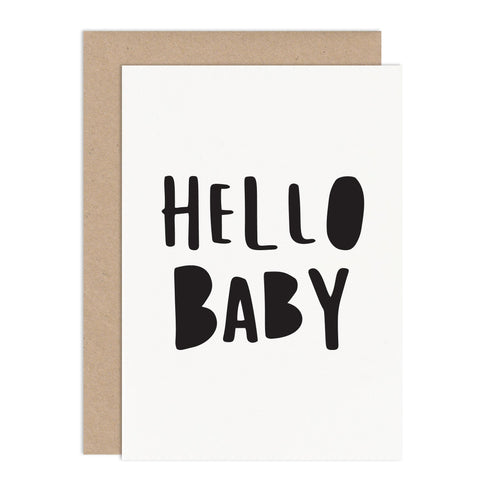 Hello Baby Card