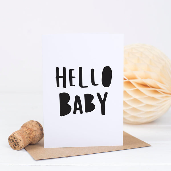 Hello Baby Card