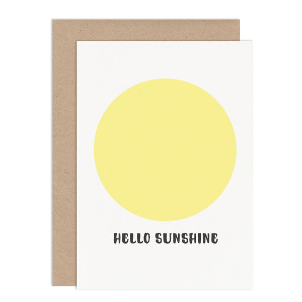 Hello Sunshine Card New Baby Card
