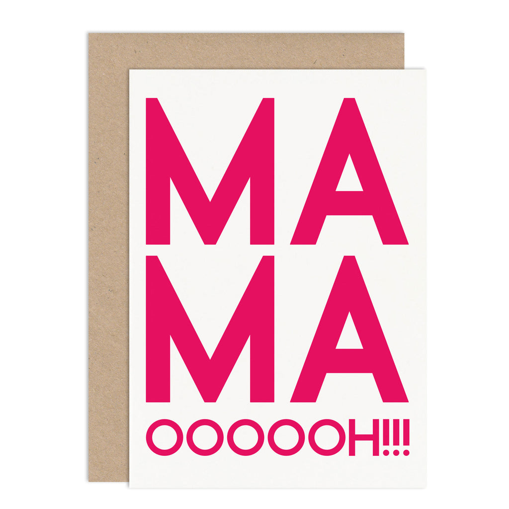 Mama Card Freddie Mercury Card