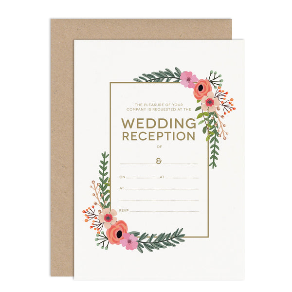 Modern Botanical DIY Wedding Stationery