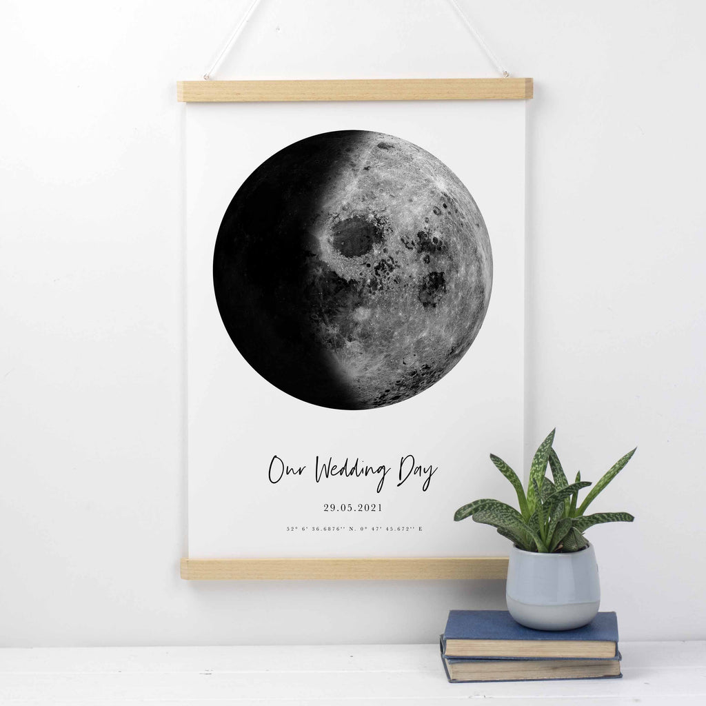 Personalised Moon Phase Print