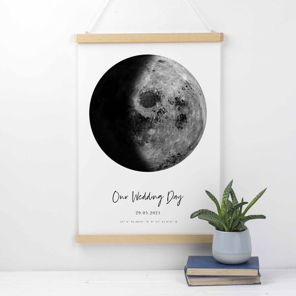 Personalised Moon Phase Print