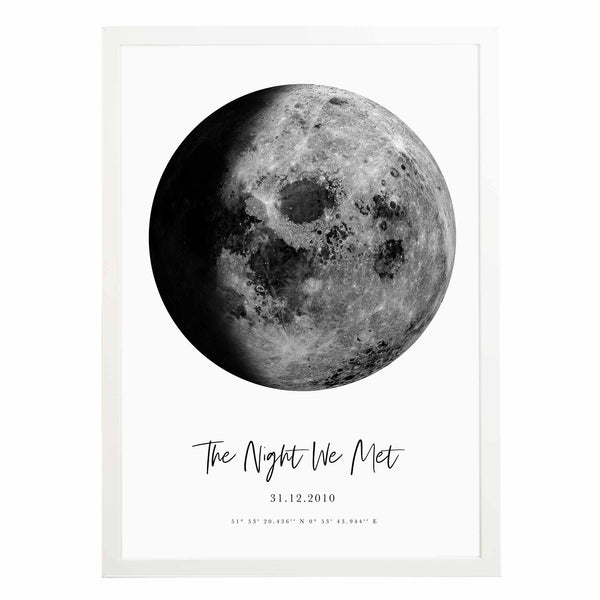 Personalised Moon Phase Print