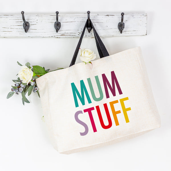 mum stuff big tote bag