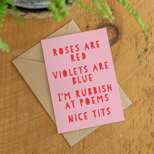 Nice Tits Card