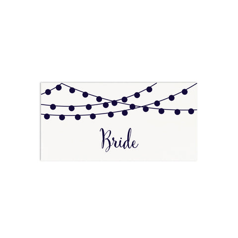 Personalised Nightgarden Wedding Place Cards