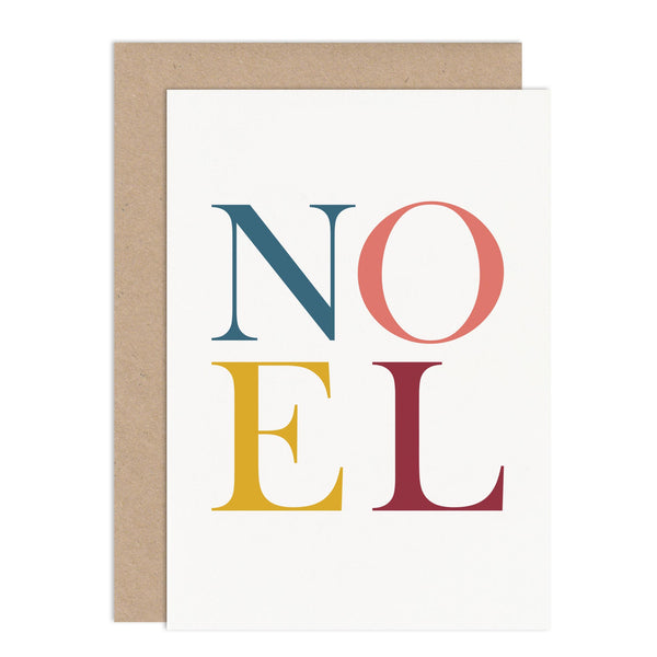 NOEL Christmas Card