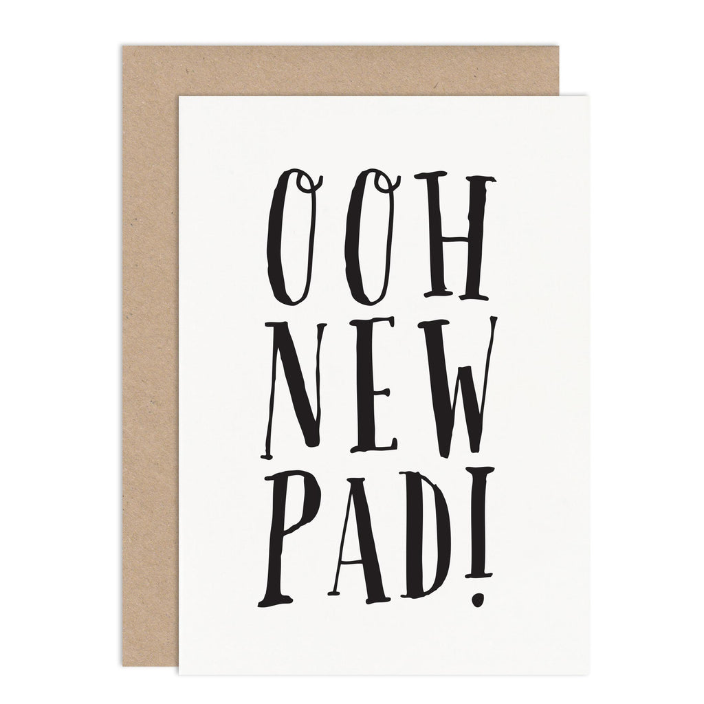 OOH New Pad Card - Russet and Gray
