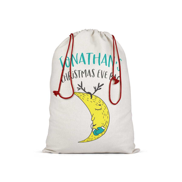 Personalised Animal Christmas Eve Bag