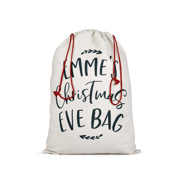 Personalised Christmas Eve Bag