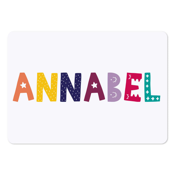 Personalised Children's Placemat