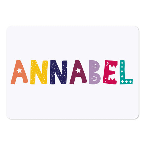 Personalised Children's Placemat