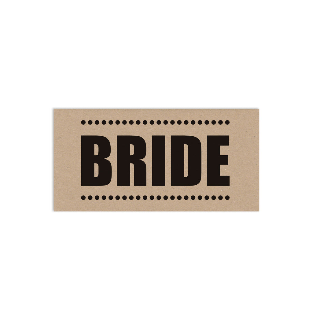 Personalised Retro Poster Wedding Place Card