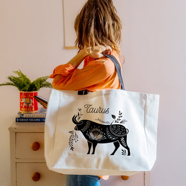 Zodiac Large Tote Bag