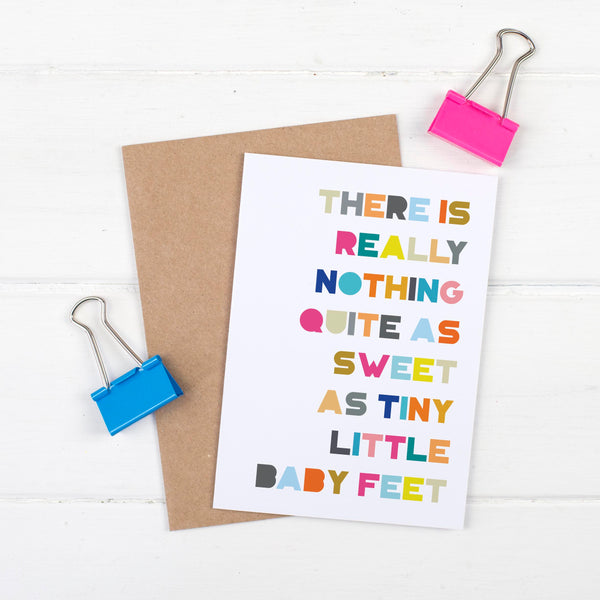 Nothing Quite As Sweet Card - Russet and Gray