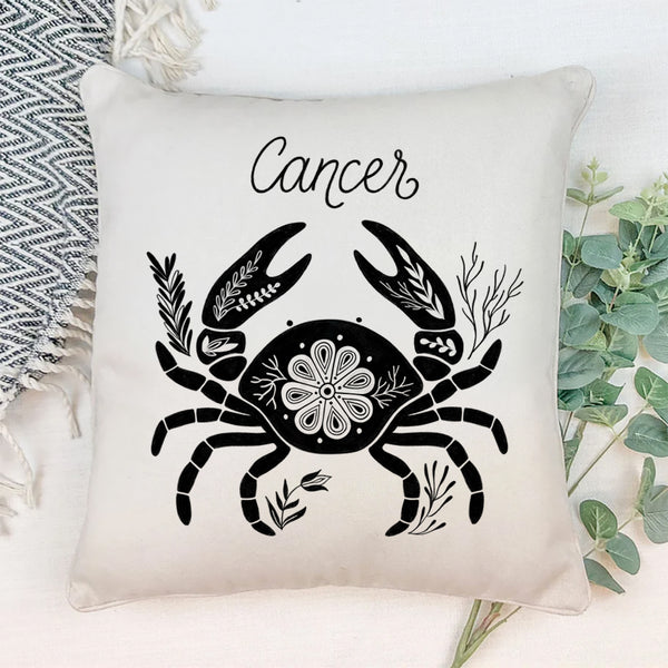 Zodiac Cancer Starsign Cushion